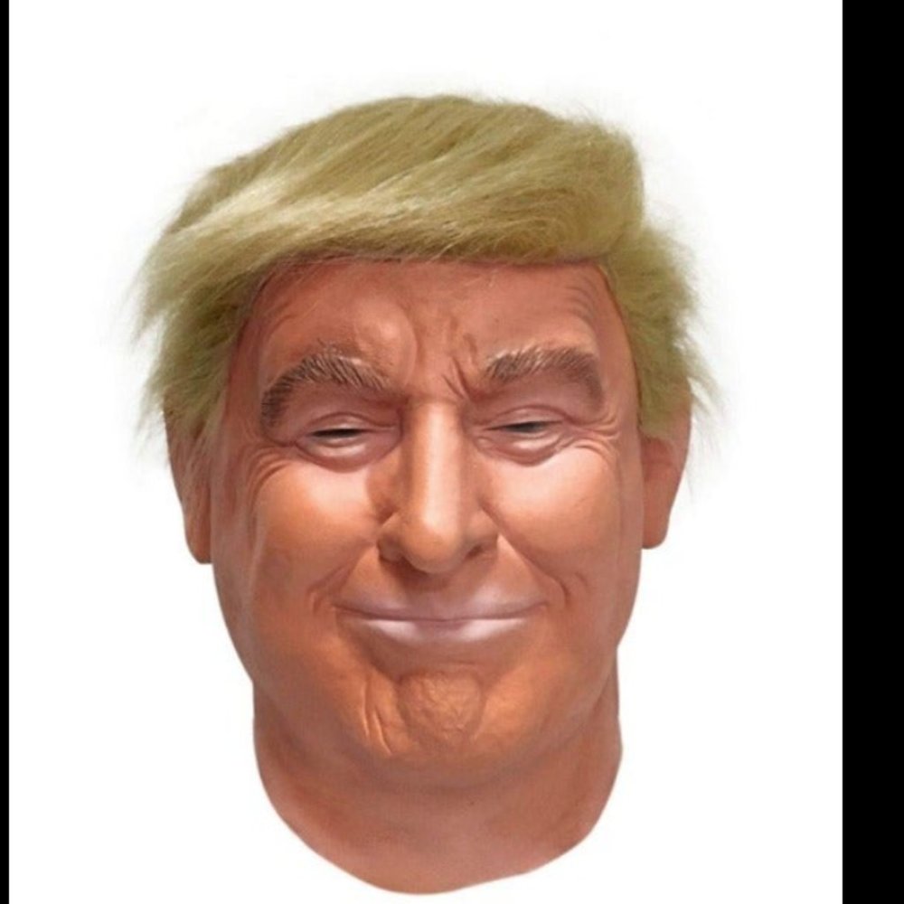 President donald trump latex mask